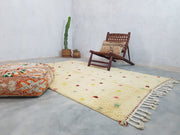 Handgefertigter Azilal-Teppich, 230 x 150 cm || 7,55 x 4,92 Fuß, AZ-118