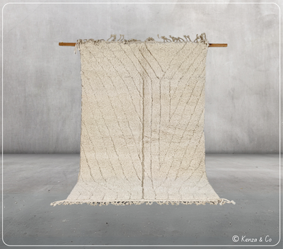 Beni Ouarain Teppich, 255 x 165 cm || 8,37 x 5,41 Fuß, MS-309 [Vorbestellung]