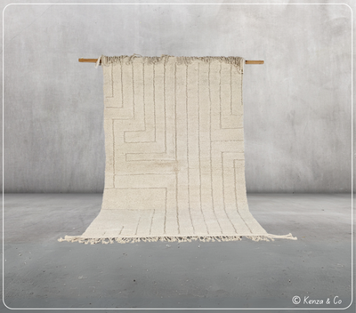 Beni Ouarain Teppich, 265 x 170 cm || 8,69 x 5,58 Fuß, MS-306 [Vorbestellung]