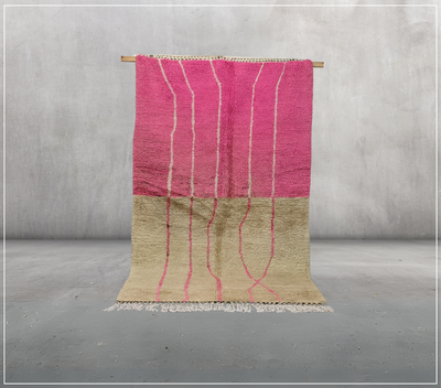 Handgefertigter Azilal-Teppich, 250 x 150 cm || 8,2 x 4,92 Fuß, AZ-199