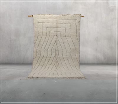 Beni Ouarain Teppich, 245 x 150 cm || 8,04 x 4,92 Fuß, MS-217