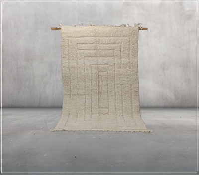 Beni Ouarain Teppich, 245 x 160 cm || 8,04 x 5,25 Fuß, MS-221