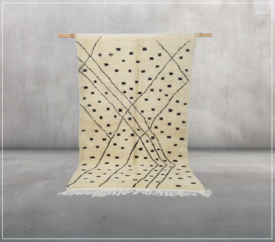 Beni Ouarain Teppich, 245 x 150 cm || 8,04 x 4,92 Fuß, MS-136