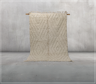 Beni Ouarain Teppich, 250 x 165 cm || 8,2 x 5,41 Fuß, MS-218