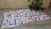 Boucherouite-Teppich, 215 x 120 cm || 7,05 x 3,94 Fuß
