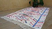Boucherouite-Teppich, 230 x 110 cm || 7,55 x 3,61 Fuß
