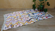 Boucherouite-Teppich, 220 x 120 cm || 7,22 x 3,94 Fuß