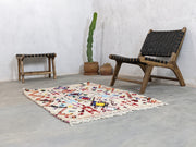 Handgefertigter Azilal-Teppich, 145 x 100 cm || 4,76 x 3,28 Fuß, P-174