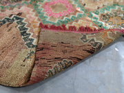 Handgewebter Boujaad-Teppich der 1970er Jahre, 335 x 170 cm || 10,99 x 5,58 Fuß, V-7503