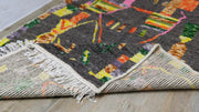 Handgefertigter Azilal-Teppich, 250 x 145 cm || 8,2 x 4,76 Fuß - KENZA & CO