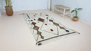 Handgefertigter Azilal-Teppich, 250 x 130 cm || 8,2 x 4,27 Fuß - KENZA & CO