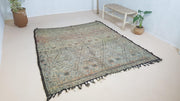 Vintage Boujaad Teppich, 215 x 200 cm || 7,05 x 6,56 Fuß - KENZA & CO