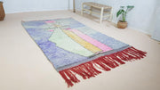 Handgefertigter Azilal-Teppich, 203 x 140 cm || 6,66 x 4,59 Fuß - KENZA & CO