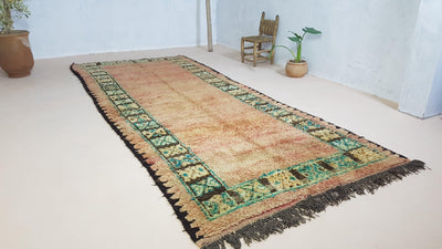 Alter Boujaad-Teppich, 335 x 145 cm || 10,99 x 4,76 Fuß - KENZA & CO