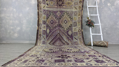 Alter Boujaad-Teppich, 420 x 175 cm || 13,78 x 5,74 Fuß - KENZA & CO