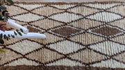 Handgefertigter Berberteppich - 195 x 80 cm || 6,4 x 2,62 Fuß - KENZA & CO