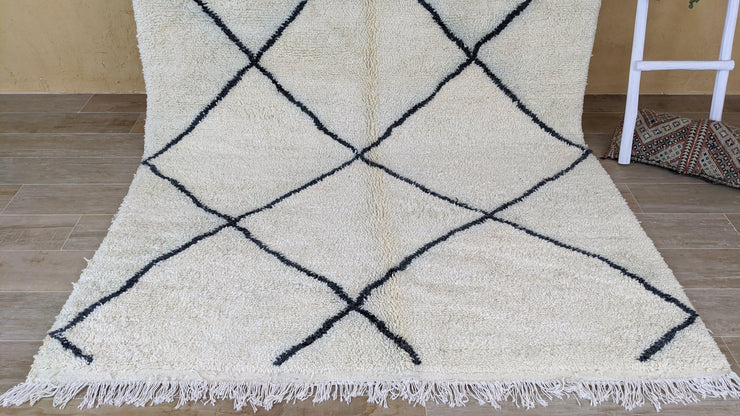 Großer Beni Ouarain-Teppich, 310 x 195 cm || 10,17 x 6,4 Fuß - KENZA & CO