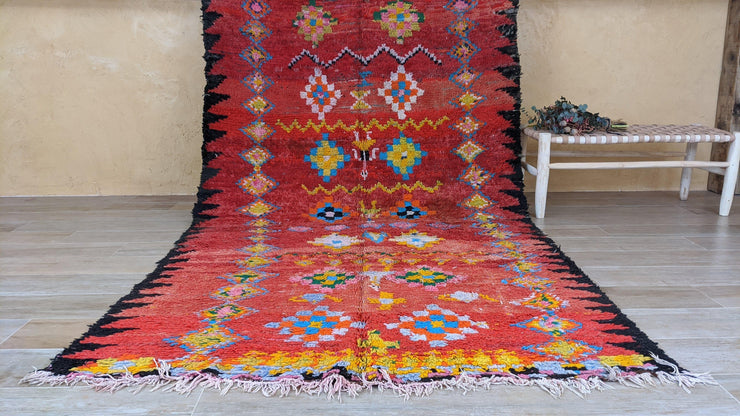 Alter Boujaad-Teppich, 280 x 165 cm || 9,19 x 5,41 Fuß - KENZA & CO