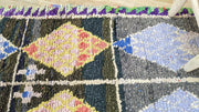 Vintage Boucherouite Teppich - 200 x 107 cm || 6,56 x 3,51 Fuß - KENZA & CO