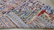 Vintage Boucherouite Teppich - 165 x 90 cm || 5,41 x 2,95 Fuß - KENZA & CO