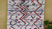 Großer Boucherouite-Teppich, 295 x 170 cm || 9,68 x 5,58 Fuß - KENZA & CO