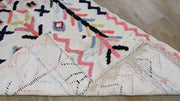 Boucherouite-Teppich, 220 x 130 cm || 7,22 x 4,27 Fuß - KENZA & CO