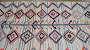 Großer Boucherouite-Teppich, 300 x 175 cm || 9,84 x 5,74 Fuß - KENZA & CO