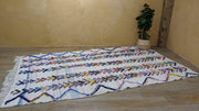 Großer Boucherouite-Teppich, 315 x 177 cm || 10,33 x 5,81 Fuß - KENZA & CO
