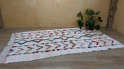 Großer Boucherouite-Teppich, 305 x 180 cm || 10,01 x 5,91 Fuß - KENZA & CO