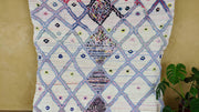 Großer Boucherouite-Teppich, 280 x 170 cm || 9,19 x 5,58 Fuß - KENZA & CO