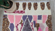Handgefertigter Azilal-Teppich, 240 x 145 cm || 7,87 x 4,76 Fuß - KENZA & CO