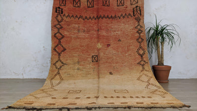 Vintage Boujaad Teppich, 260 x 170 cm || 8,53 x 5,58 Fuß - KENZA & CO