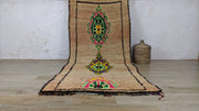 Alter Boujaad-Teppich, 250 x 110 cm || 8,2 x 3,61 Fuß - KENZA & CO